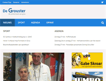 Tablet Screenshot of degrouster.nl